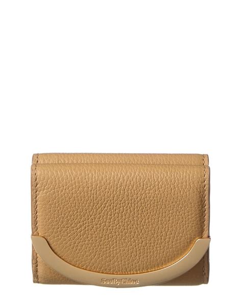 see by chloe lizzie|See by Chloé Lizzie Trifold Wallet .